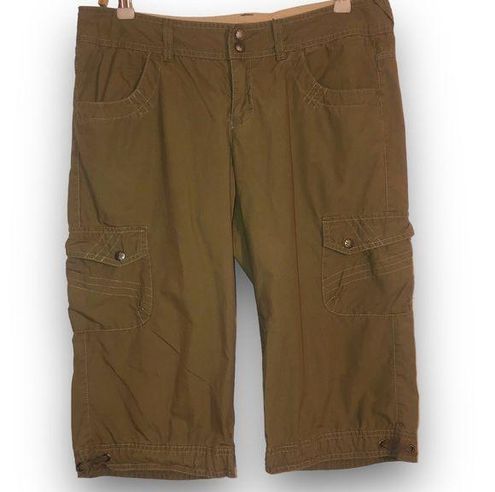 Athleta Dipper Capri Cargo Pants Tan Outdoor Activewear Hiking Women's 8 - $14  - From Kerrii