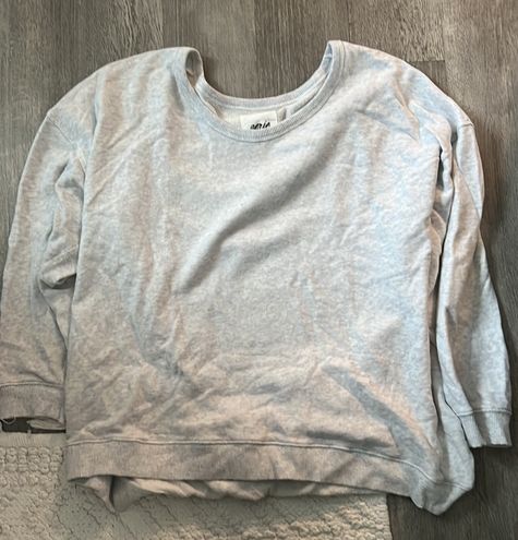 Aerie Plush Crewneck Sweatshirt Gray Size XL - $40 (38% Off Retail) - From  Kenzie