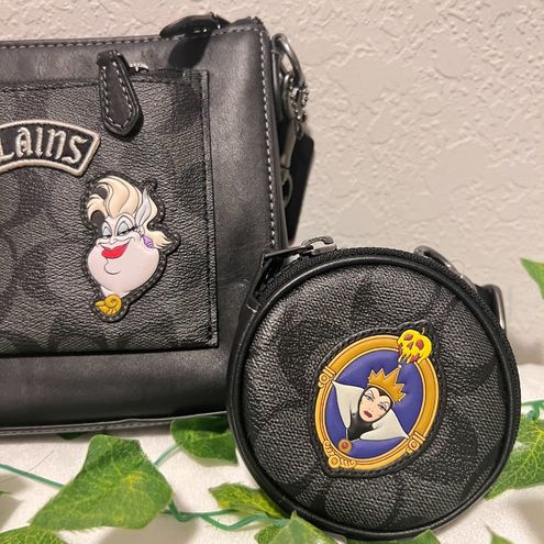 Coach Disney Holden Crossbody in Signature Canvas with Patches