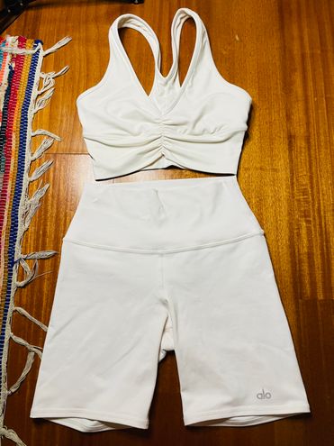 Alo Yoga Alo Two Piece Set Xs White - $85 - From Sofia