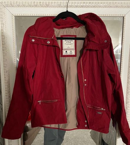 Abercrombie and sales fitch rain jacket