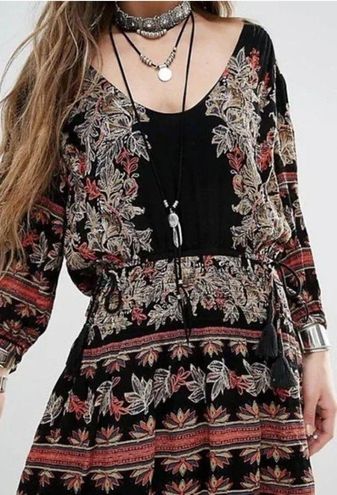 Free People Moonlight Drive Dress S Revolve Black