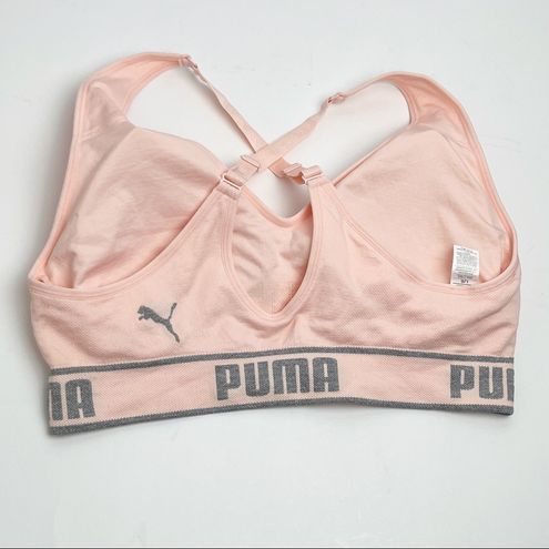 Puma, Intimates & Sleepwear, Puma Lightly Lined Sport Bra With Adjustable  Straps Size Xl