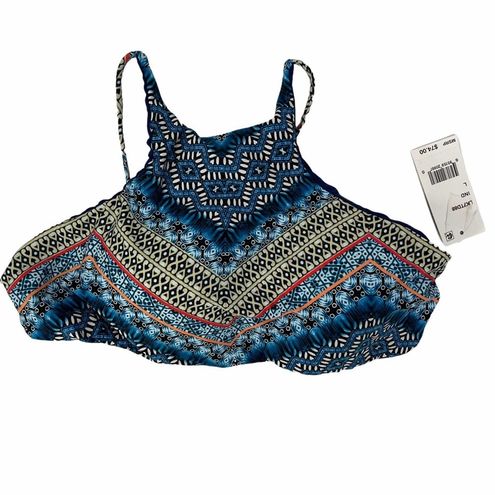 Lucky Brand LUCKY Bikini Top Large Swim Nomad Chevron Reversible Beach Boho  Bohemian NWT - $18 New With Tags - From Leigh