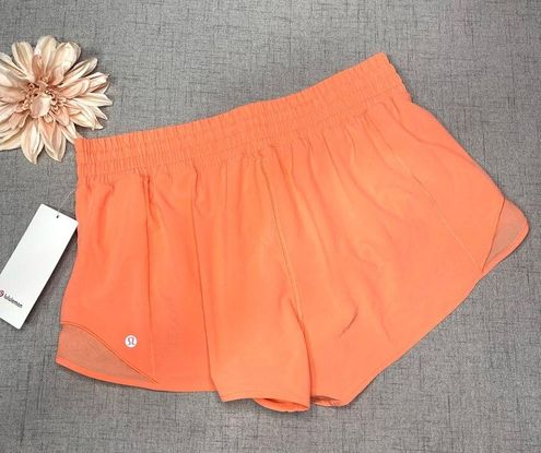 Lululemon Hotty Hot High Rise Gym Shorts Sunny Coral 12 NWT - $79 New With  Tags - From Marie