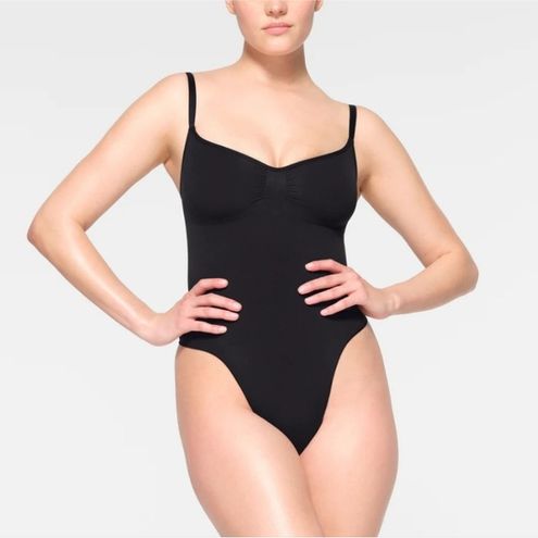 SKIMS NWOT Sculpting Thong Bodysuit new Shapewear L/XL Size