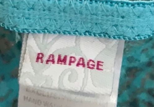 Rampage Turquoise Racerback Padded Bra Blue Size 34 B - $10 (71