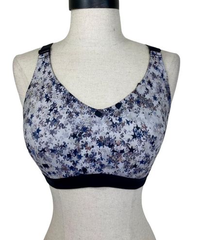 Victoria's Secret sports bra 34D adjustable racer back star print shaper bra  Size undefined - $27 - From Kimberly