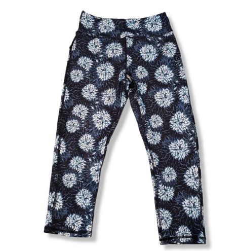 Kyodan Leggings Size XS Women's Athletic Pants Activewear Yoga Workout Gym  Floral Blue - $27 - From Javier