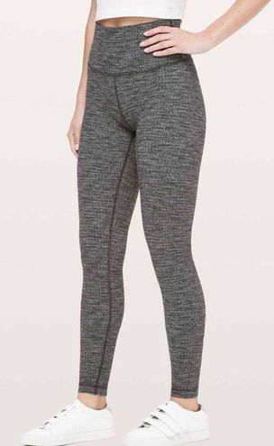 LULULEMON Wunder Under High Rise Tight *28 Luon Variegated Knit