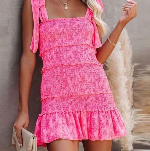 Pink Preppy Dress Size M - $35 (30% Off ...