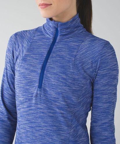 Lululemon Kanto Catch Me 1/2 Zip Blue Size 4 - $45 (54% Off Retail