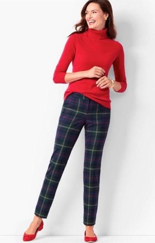 Talbots Hampshire Ankle Pants - Classic Tartan