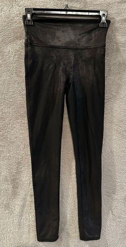 Spanx Faux Leather Leggings Style 2437 Size Small Petite - $40 - From Quinns