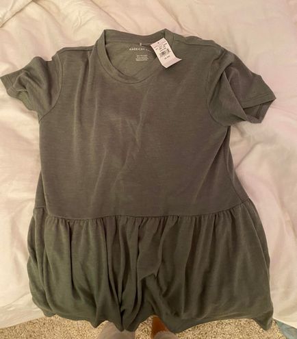 American Eagle Outfitters AE Babydoll T shirt Green Size XXS - $14 (53% Off  Retail) New With Tags - From Carly