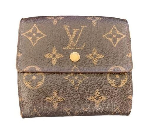 LOUIS VUITTON Monogram Elise Trifold Wallet