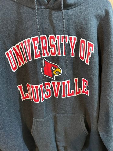 Champion University Of Louisville Hoodie Sweatshirt Size Medium - $25 -  From Breea