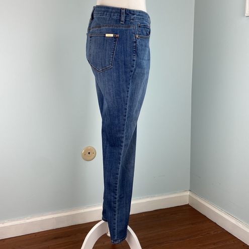 Chico's So Slimming Girlfriend Ankle Jeans Size 6 Venus Indigo High Waist -  $29 - From Sandi