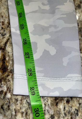 Lululemon Wunder Under Tight 25 Siz 4 Incognito Camo Jacquard Alpine White  Camo