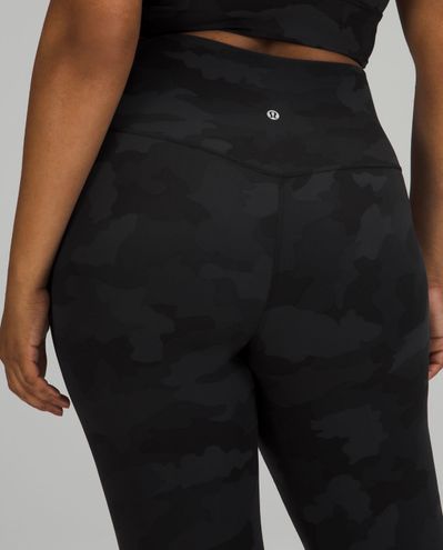 Lululemon Align 25” Black Camo Leggings Size 4 - $75 (23% Off Retail) -  From Cayley