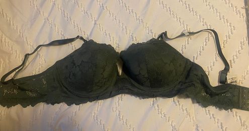 Aerie Real Power Balconette Poppy Lace Bra