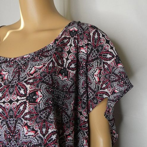 Torrid Medallion Print Georgette Button Back Top 3 Size 3X - $23 - From Echo