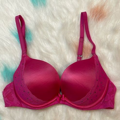 Aerie Pink Bling Super Push Up Bra Size 34A - $22 - From Tara