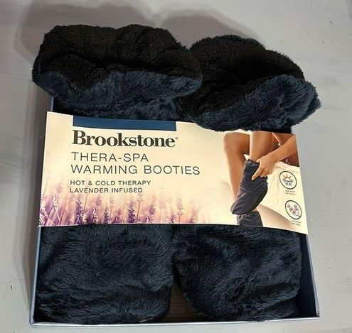 Brookstone Thera Spa Lavender Infused Hot and Cold Therapy Booties