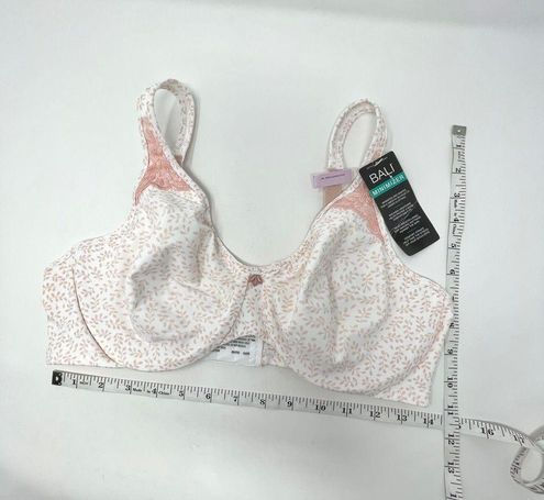 Bali NWT Women's Comfort Straps Underwire Minimizer Bra Size 36 D Pink,  White - $35 New With Tags - From Teri