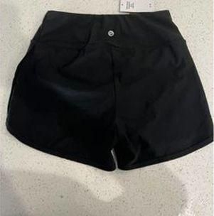 Baleaf Women's High Waisted Athletic Running Shorts Black - $15