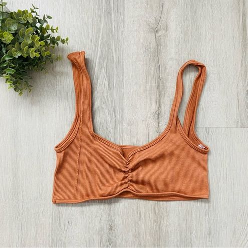 Urban Outfitters Pullover Bralette Orange Sz XL - $24 - From Samantha