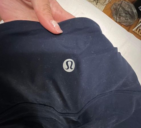 Lululemon Navy Flared Leggings Size 2 - $90 - From Vivian