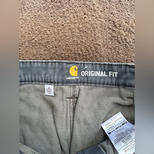 Carhartt fleece lined pants, size 8 - $35 - From Leslie