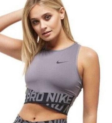 Dureza consenso temor Nike Pro Intertwist Crop Tank Top Gray Size M - $15 (57% Off Retail) - From  Elizabeth