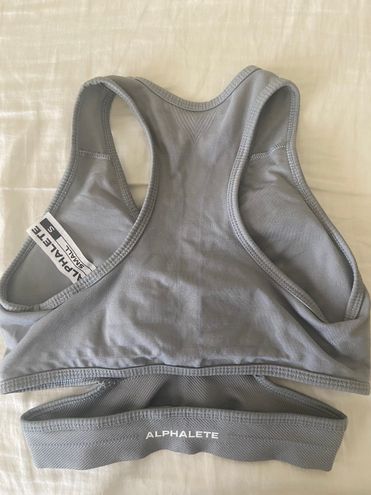 Stratus Bra - Utility Grey – Alphalete Athletics