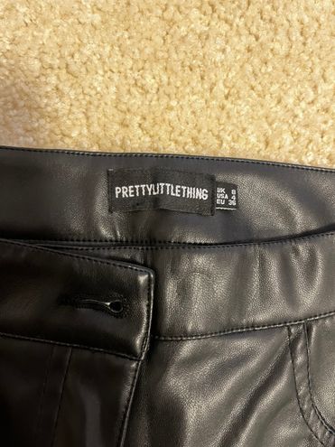 Pretty Little Thing Leather Pants Black Size 4 - $25 (16% Off