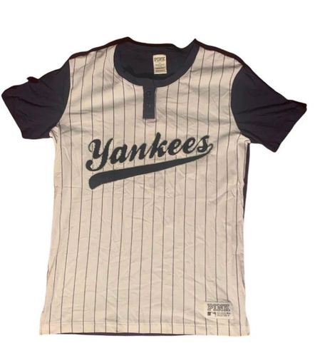 pink yankees shirt victoria's secret