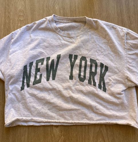 John Galt Light Gray New York Hoodie