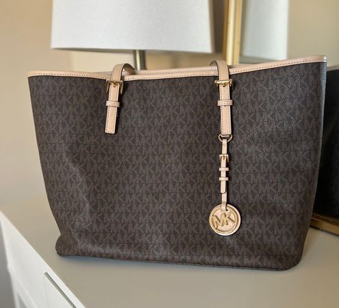 Michael Kors Brown Large Tote