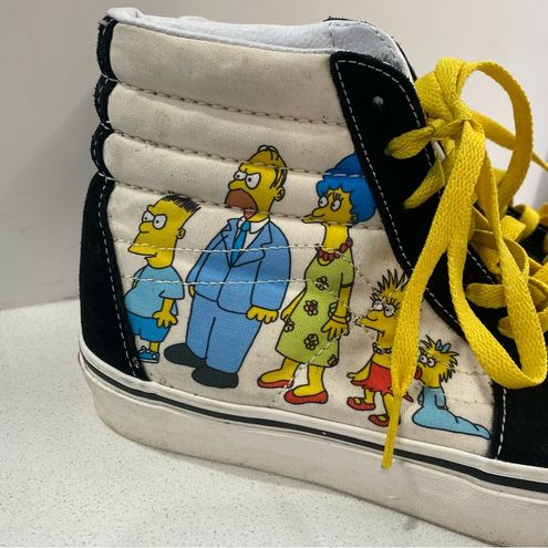 Vans x The Simpsons 1987-2020 Sk8-Hi Shoes - 7.5