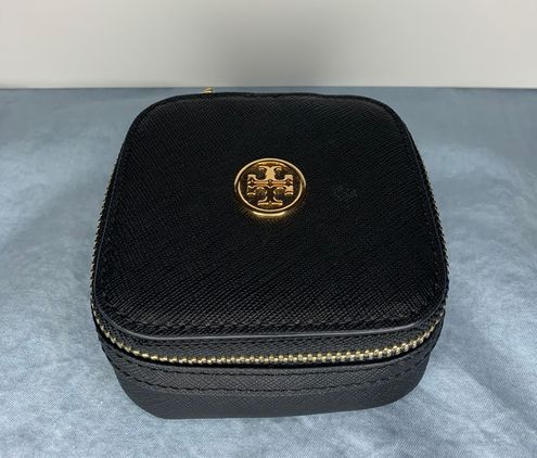  Tory Burch Emerson Leather Women's Tote (Black) : Clothing,  Shoes & Jewelry