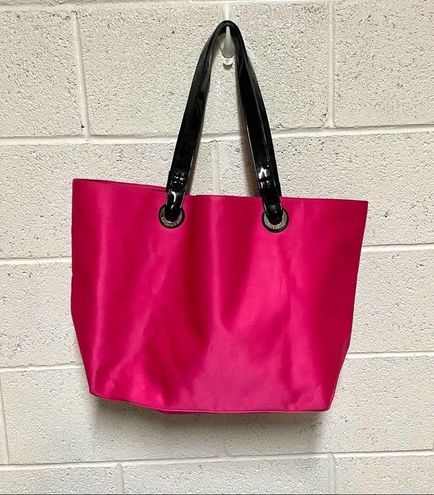 Victoria's Secret embellished bright pink open top bling tote BT3 2680 -  $25 - From Patricia