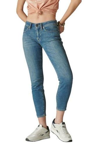 Lucky Brand Women's Medium Wash Low Rise Skinny Lolita Jeans - 12