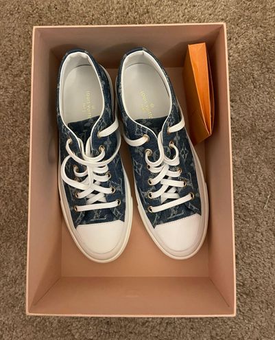 Louis Vuitton LV Sneakers Blue Size 8 - $440 (46% Off Retail) - From Amanda