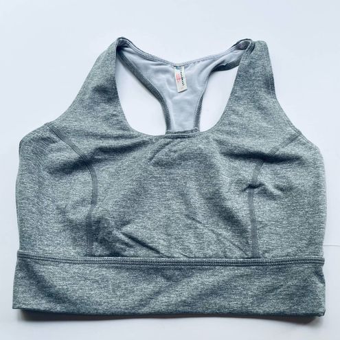 Free People NEW Movement Light Synergy Crop Sports Bra Gray