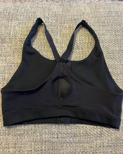 Gymshark front zip black women's sports bra size small - $22 - From Jessica