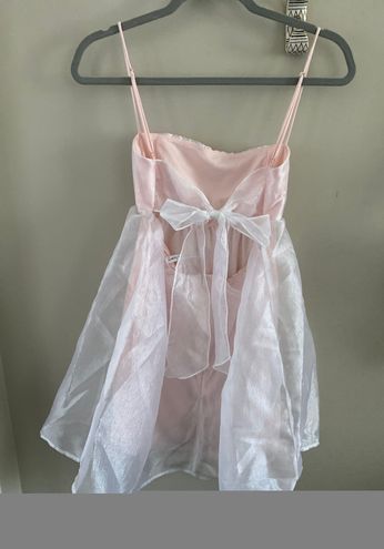 Juno Baby Doll Dress in Pink