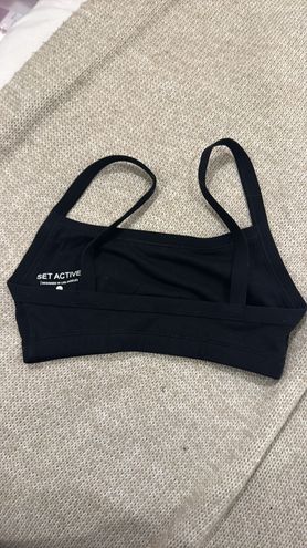 SPORTBODY® SCOOP BRA - ONYX