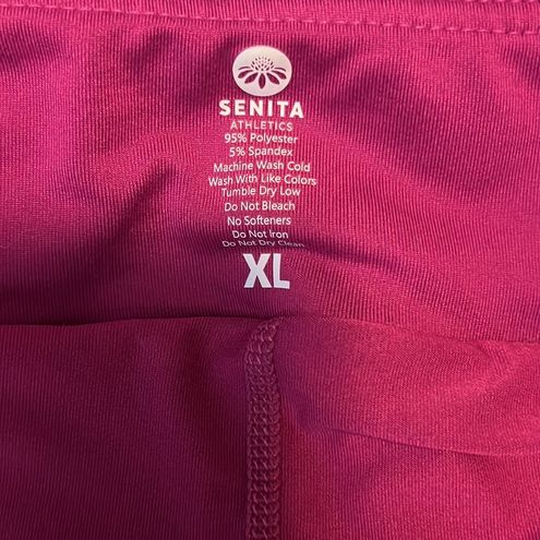 Senita Athletics Swift Shorts Size XL - NWT Pink - $30 New With