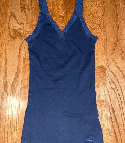 Hollister navy lace camisole ASO Bella Swan Twilight Eclipse size S